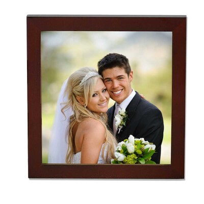 5x5 Walnut Wood Picture Frame - Gallery Collection
