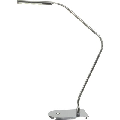 Kenroy Home Bently LED Desk Lamp, Chrome Finish