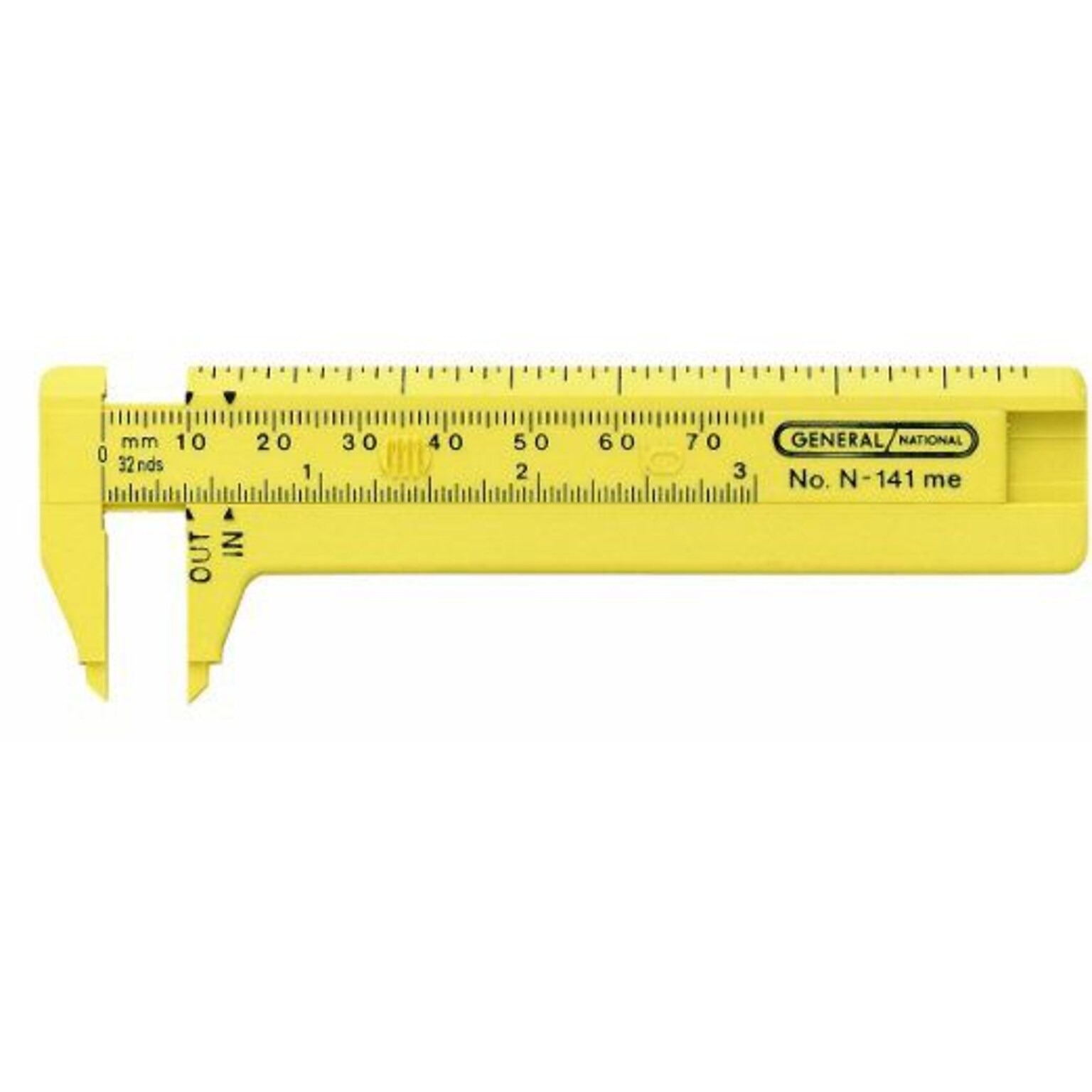 General Tools® 141ME Pocket Caliper, 0 - 3