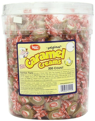 Goetze's Caramel Creams®, 200 Pieces/Tub