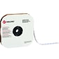 Velcro Loop Only Round Dots 7/8" Dia. Sticky Back Hook & Loop Fastener, White, 900/Carton (VEL144)