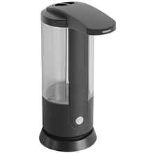 Trademark Home Touchless Automatic Liquid Soap Dispenser, Black (886511028265)