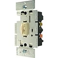 Lutron® Qoto™ 600 W Single-Pole Wall Dimmer With Switch, Ivory