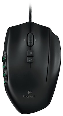 Logitech 910-002864 Gaming Laser Mouse, Black