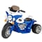 Lil Rider Mini Three Wheel Police Chopper - Blue (80-YJ876U)