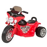 Lil Rider Mini Three Wheel Police Chopper - Red