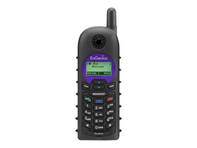 EnGenius® DURAFON-SIP-HC SIP Cordless Phone System Handset; Black