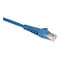Tripp Lite (N001-025-BL) 25 RJ-45 Male/Male Cat5e Snagless Patch Cable; Blue