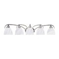 Aurora Lighting A19 Bath Vanity Lamp; Brushed Nickel(STL-VME026151)