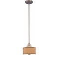 Aurora Lighting Incandescent Pendant, Brushed Nickel (STL-VME343517)