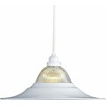 Aurora Lighting Incandescent Pendant; White (STL-VME618103)