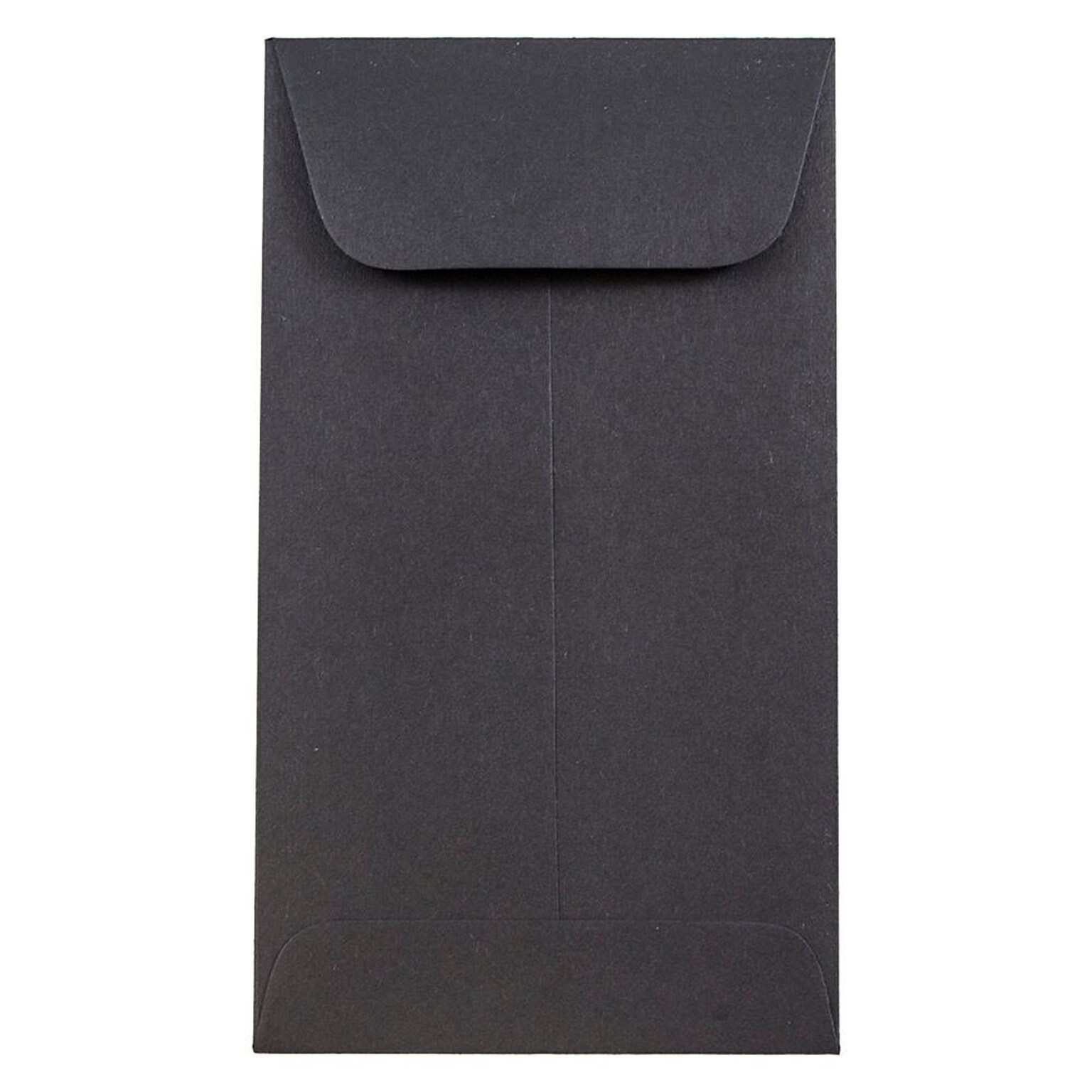 JAM Paper® #6 Coin Business Envelopes, 3.375 x 6, Black, 100/Pack (356730564B)