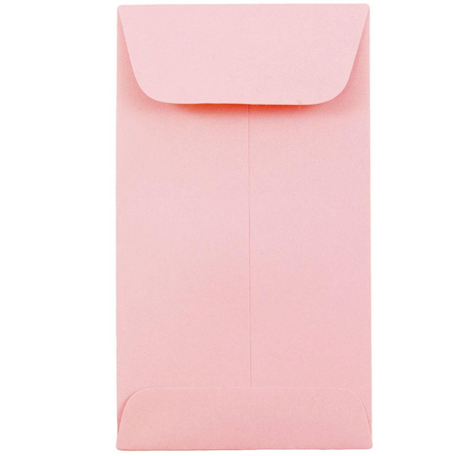 JAM Paper #5.5 Coin Business Envelopes, 3.125 x 5.5, Baby Pink, 25/Pack (356730552)