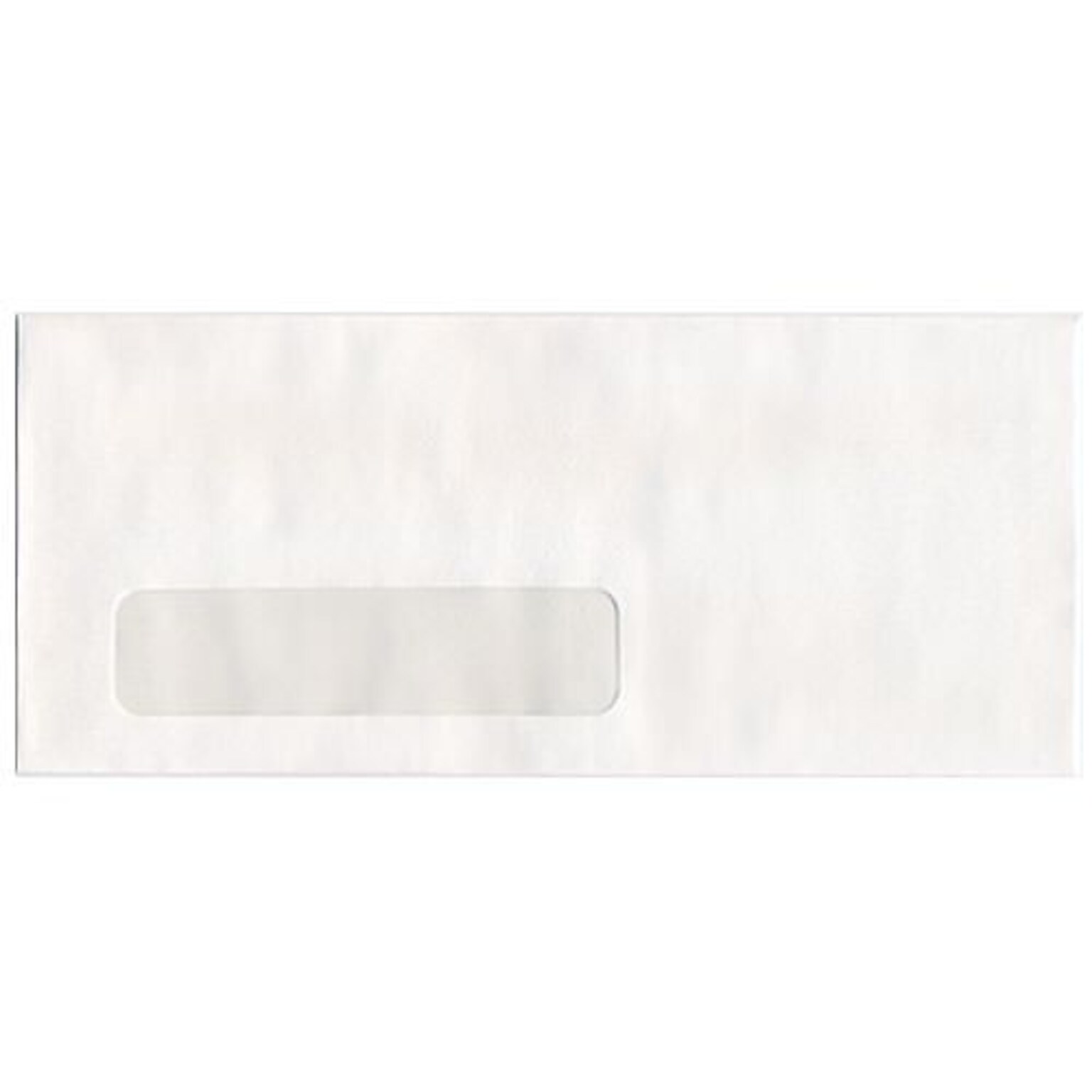 JAM Paper® #10 Business Window Envelopes, 4.125 x 9.5, White, 50/Pack (1633173H)