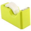 JAM Paper® Modern Tape Dispenser, Lime Green, Sold Individually (338GR)