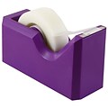 JAM Paper® Modern Tape Dispenser, Purple, Sold Individually (338PU)