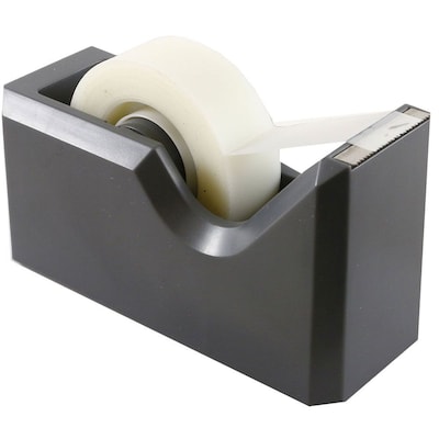 JAM Paper® Modern Tape Dispenser, Grey, Sold Individually (338GY)