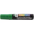JAM Paper® Jumbo Point Acrylic Paint Marker, Green, Sold Individually (526415GR)