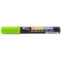 JAM Paper® Chisel Tip Acrylic Paint Marker, Light Green, Sold Individually (526315LG)