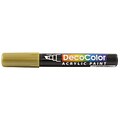 JAM Paper® Chisel Tip Acrylic Paint Marker, Gold, Sold Individually (526315GO)