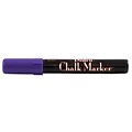 JAM Paper® Broad Point Erasable Chalk Marker, Violet Purple, Sold Individually (526480VI)