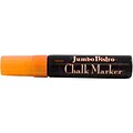 JAM Paper® Jumbo Point Erasable Chalk Marker, Orange, Sold Individually (526481OR)