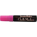 JAM Paper® Jumbo Point Erasable Chalk Marker, Hot Pink, Sold Individually (526481HP)