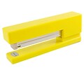 JAM Paper® Modern Desk Stapler, Yellow, Sold Individually (337YE)