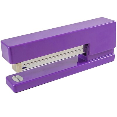 Sold Individually JAM PAPER Modern Desk Stapler Purple 