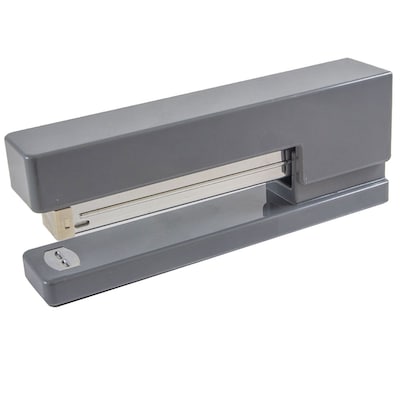 JAM Paper® Modern Desk Stapler, Grey, Sold Individually (337GY)