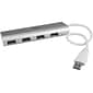 StarTech.com ST43004UA 5Gbps 4-Port Portable USB 3.0 Hub with Built-in Cable