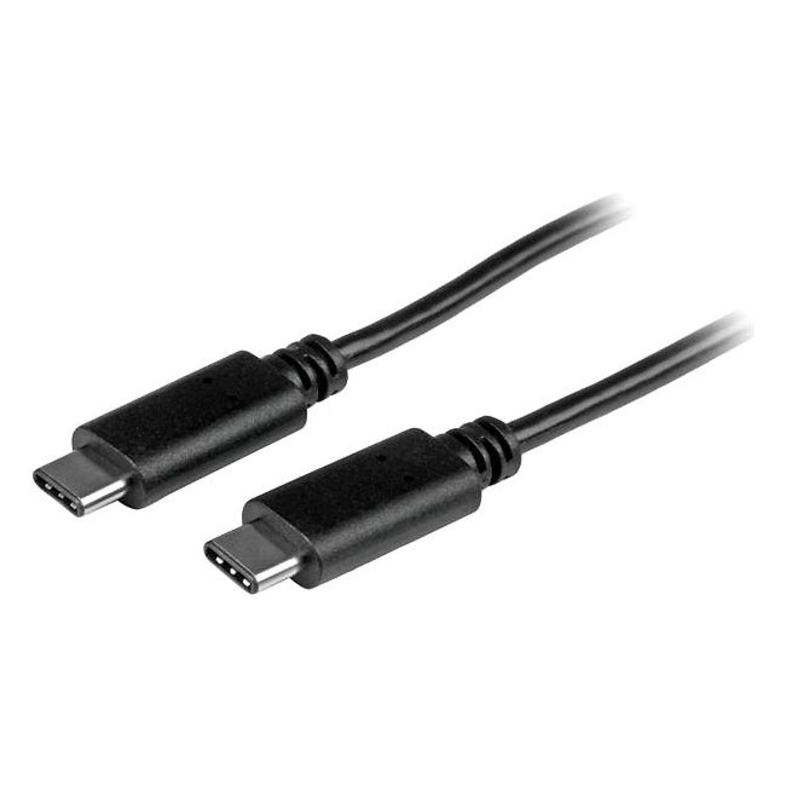 DNPStarTech.com 3.3 USB-C Cable; Male to Male, Black (USB2CC1M)