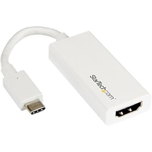 StarTech.com® CDP2HDW USB-C to HDMI Adapter; White