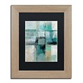 Trademark Fine Art Island Hues Crop I by Silvia Vassileva 11 x 14 Black Matted Wood Frame (886511860223)