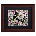 Trademark Fine Art Apologies by Dan Monteavaro 11 x 14 Black Matted Wood Frame (886511778894)