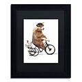 Trademark Fine Art Bringing Home Dinner #2 by J Hovenstine Studios 11 x 14 Black Matted Black Frame (886511912380)