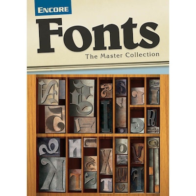Encore Fonts - The Master Collection for Mac (1 User) [Download]