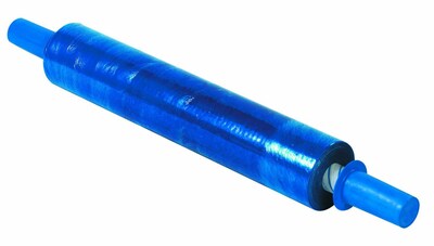 20 x 1000 80 Gauge Cast Stretch Wrap, Blue Tinted, 4/Carton (GOOD20BLUE)