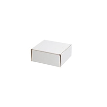 White Corrugated Mailers, 7-1/2 x 7 x 3-1/4, 50/Bundle