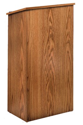 Oklahoma Sound Full Floor Podium, Medium Oak