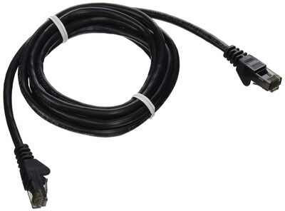 Belkin® 100 RJ45 Cat-6 Patch Cable; Black