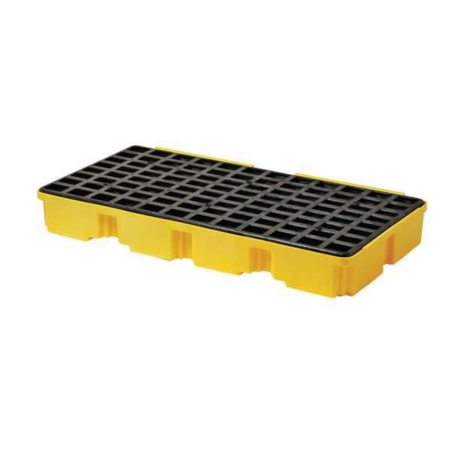 DBS Eagle 6.5 in (H) x 26.25 in (W) x 51.5 in (L) 2-Drum Modular Spill Platform, 30 Gallon, 5000 lbs.