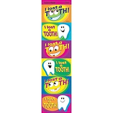 Trend I Lost a Tooth Large Applause STICKERS, 30 ct. (T-47313)