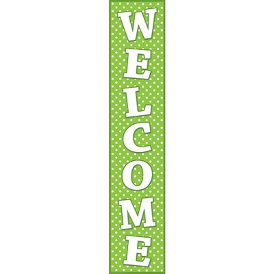 Teacher Created Resources Banners, Polka Dots Welcome