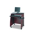 Safco® Picco™ Duo-Mobile Workstation; Mahogany