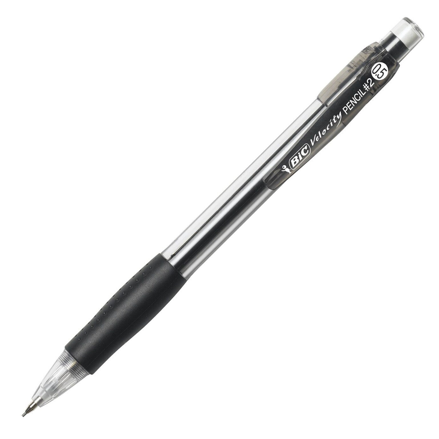 BIC Velocity Mechanical Pencil, 0.5mm, #2 Hard Lead, Dozen (MV511)