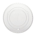 Solo Straw Slot Plastic Cold Cup Lids, 10 oz., Clear, 100/Pack (600TS)