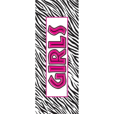 Top Notch Hall Passes; Zebra, Girls