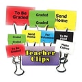 Top Notch Teacher Products 1-1/4 Things to Do Binder Clips, Assorted Colors (TOP2303)