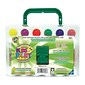 Crafty Dab Non-toxic Kids Paint With Carrying Case , 6/Pack (CV-75262)